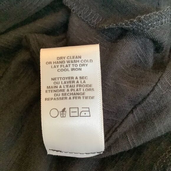 T BAGS TANK TOP GIRLS SIZE 10/12 NWOT BLACK - Picture 7 of 9